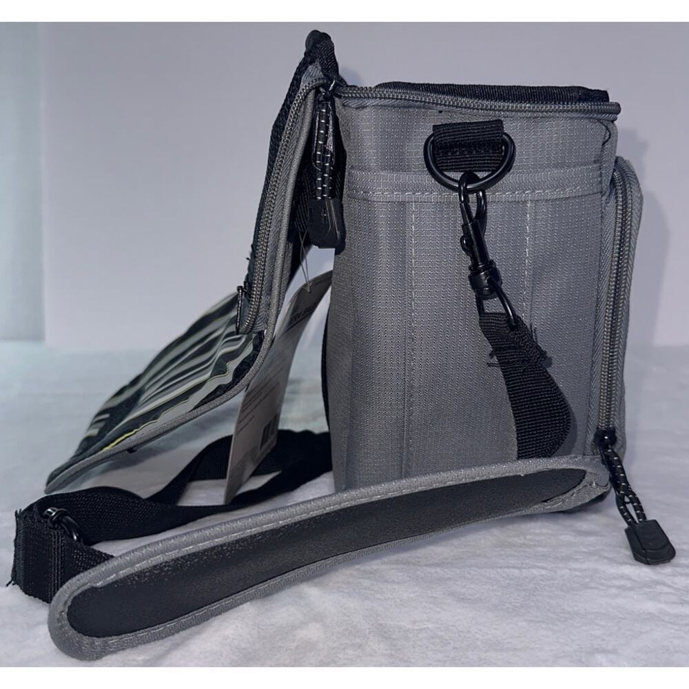 Eddie Bauer Gray and Black SLR Camera Bag New With Tags - Picture 7 of 11